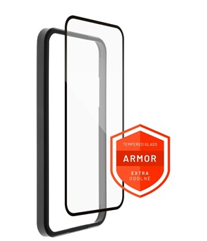 FIXED Armor prmiov tvrzen sklo pro Apple iPhone 14 / 13 / 13 Pro ern