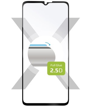 FIXED Full-Cover tvrzen sklo pro Samsung Galaxy Xcover6 Pro ern