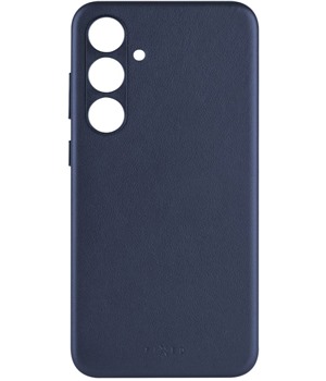 FIXED MagLeather koen zadn kryt s podporou Magsafe pro Samsung Galaxy S24 modr