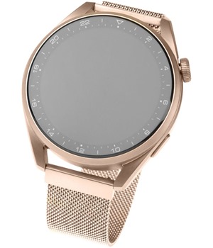FIXED Mesh Strap nerezov emnek 18mm Quick Release pro smartwatch rov zlat