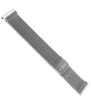FIXED Mesh Strap nerezov emnek 22mm Quick Release pro smartwatch stbrn