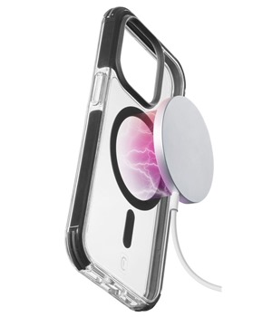Cellularline Tetra Force Strong Guard Mag zadn kryt s podporou Magsafe pro Apple iPhone 15 Pro Max ir