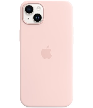 Apple silikonový kryt s MagSafe pro Apple iPhone 14 křídově růžový