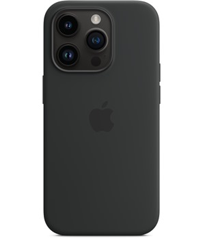Apple silikonov kryt s MagSafe pro Apple iPhone 14 Pro temn inkoustov