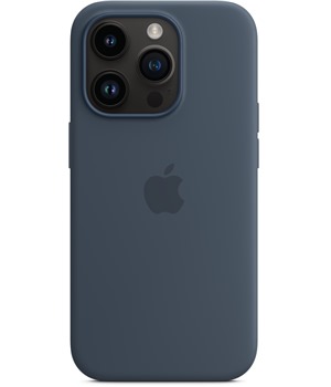 Apple silikonov kryt s MagSafe pro Apple iPhone 14 Pro boukov modr
