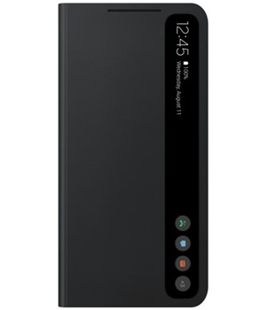 Samsung Clear View flipové pouzdro pro Samsung Galaxy S21 FE 5G šedé (EF-ZG990CB)