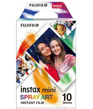 Fujifilm Instax Mini fotopapr 10ks Spray Art