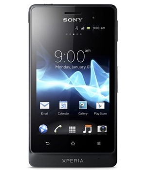 Sony ST27i Xperia Go Tactile Black