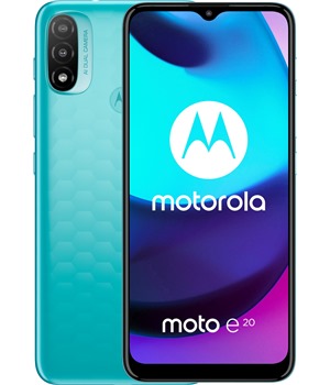 Motorola Moto E20 2GB / 32GB Dual SIM Coastal Blue