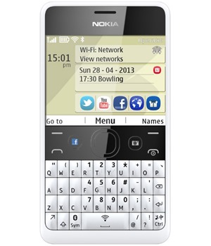 Nokia Asha 210 Dual-SIM White