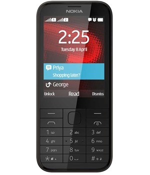 Nokia 225 Dual-SIM Black