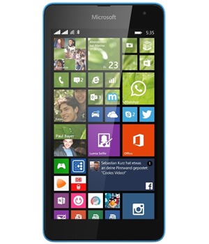 Microsoft Lumia 535 Dual-SIM Cyan