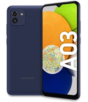 Samsung Galaxy A03 4GB / 64GB Dual SIM Blue (SM-A035GZBGEUE)