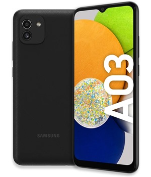 Samsung Galaxy A03 4GB/64GB Dual SIM Black (SM-A035GZKGEUE)