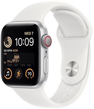 Apple Watch SE 2022 Cellular 40mm Silver / White