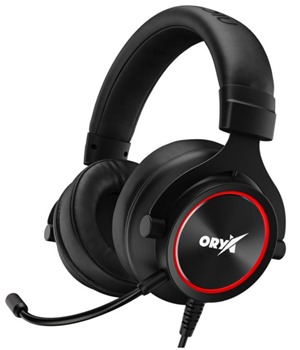 Niceboy ORYX X500 Shadow herní drátová sluchátka přes hlavu černá