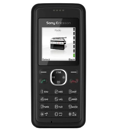 Sony Ericsson J132 Night Black