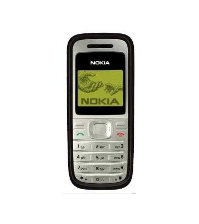 Nokia 1200 Black - jednoduch� ovl�d�n�, n�zk� cena