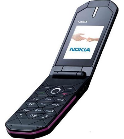 Nokia 7070 Prism Black Pink