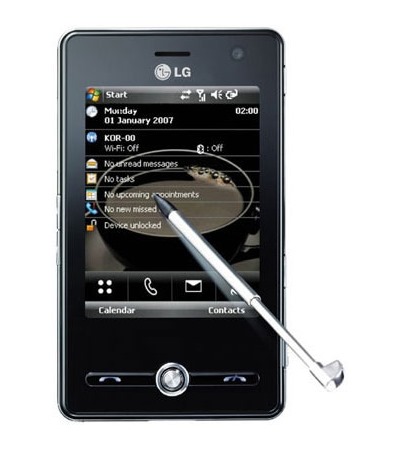 LG KS20 - 3G, Wi-Fi, foto 2Mpix, BT, MP3, MicroSD, dotykov� displej, MS Windows Mobile
