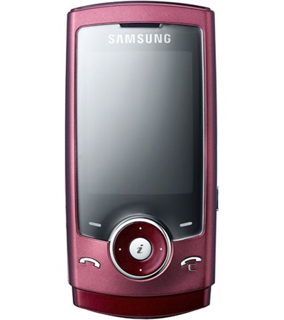 Samsung U600 Garnet Red - Foto 2 Mpix, BT, MP3, microSD, FM r�dio, ultra tenk�
