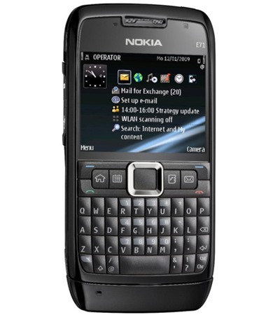 Nokia E71 Steel Black