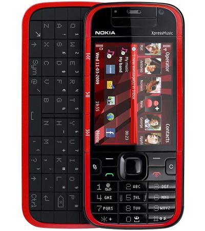 Nokia 5730 Xpressmusic Black / Red
