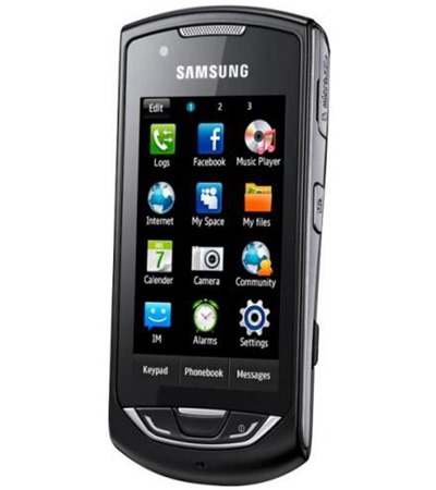 Samsung S5620 Monte Dark Gray