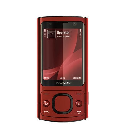 Nokia 6700 slide Red