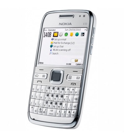 Nokia E72 Zircon White