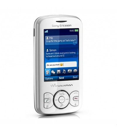 Sony Ericsson W100i Spiro Contrast Black