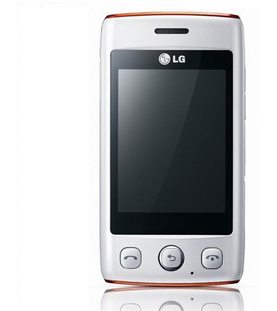 LG T300 Papaya White Orange