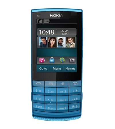 Nokia X3-02 Petrol Blue