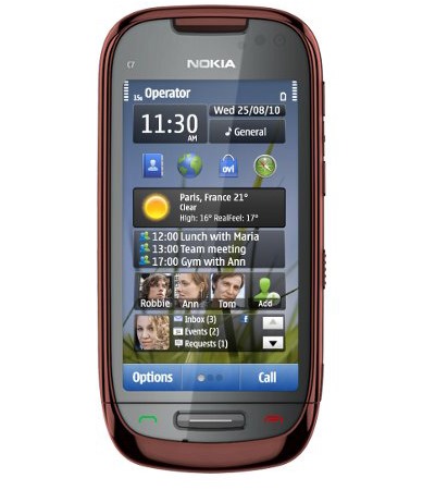 Nokia C7-00 Mahogany Brown