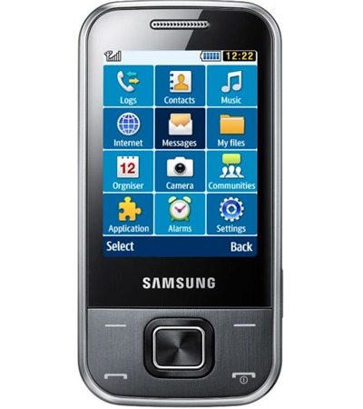 Samsung GT-C3750 Metallic Grey