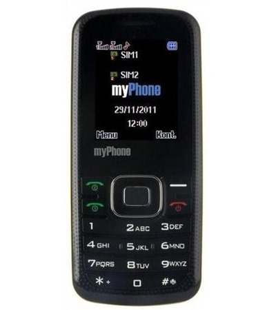 myPhone 3020i Bueno Black / Yellow