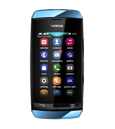 Nokia Asha 305 Mid Blue Dual-SIM