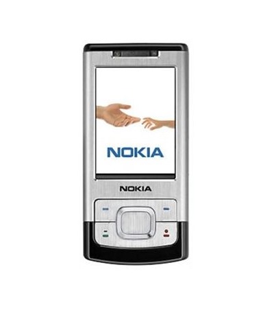 Nokia 6500 Slide Silver Black