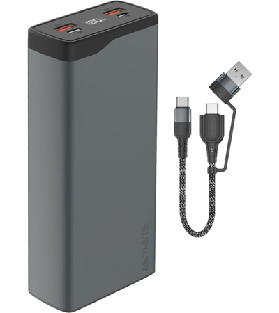 4smarts VoltHub Pro powerbanka 22.5W 26800mAh PD / QC ed Tech-Protect PC6X6 prodluovac kabel 2m 6x zsuvka, 3x USB-A 3x USB-C 