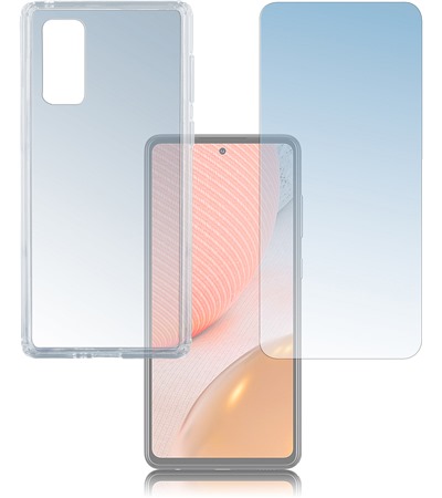 4smarts 360 Protection set: tvrzen sklo + zadn kryt pro Samsung Galaxy A72 Sleva na nabjeku FIXED mini 30W k Tactical pouzdrum 23%