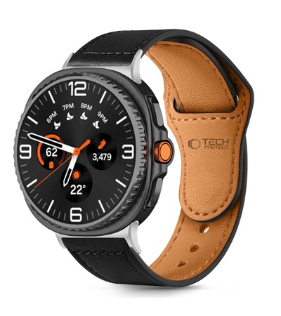 Tech-Protect ko�en� �em�nek pro Samsung Galaxy Watch8 / Watch8 Classic �ern�