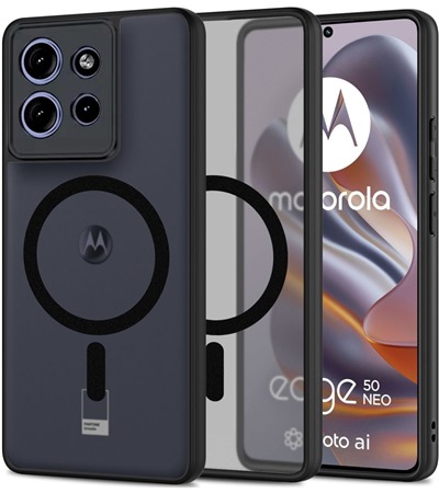 Tech-Protect MagMat zadn� kryt s podporou MagSafe pro Motorola Edge 50 Neo / Edge 60 Neo �ern�