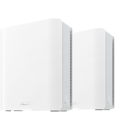 ASUS ZenWifi BT10 Mesh systm s podporou Wi-Fi 7 bl (2ks) ASUS TUF Gaming P1 hern podloka pod my ern ,Tech-Protect PC6X6 prodluovac kabel 2m 6x zsuvka, 3x USB-A 3x USB-C 