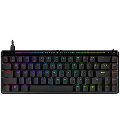 ASUS ROG FALCHION ACE HFX (ROG HFX Magnetic / PBT) - US mechanick hern klvesnice ern ASUS TUF Gaming P1 hern podloka pod my ern 