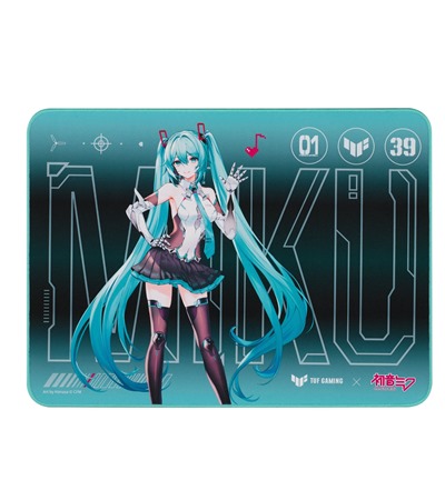 ASUS TUF Gaming P1 Hatsune Miku Edition hern podloka pod my modr ASUS TUF Gaming Mini Wireless Hatsune Miku Edition bezdrtov hern my modr ,ASUS TUF Gaming K3 Gen II Hatsune Miku Edition ( US / PBT) mechanick klvesnice modr ,ASUS TUF Gaming H1 GEN II Hatsune Miku Edition drtov hern sluchtka pes hlavu bl ,ASUS TUF Gaming P1 hern podloka pod my ern 