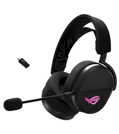 ASUS ROG PELTA bezdrtov hern sluchtka ern ASUS TUF Gaming P1 hern podloka pod my ern ,Tech-Protect PC6X6 prodluovac kabel 2m 6x zsuvka, 3x USB-A 3x USB-C 