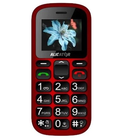 Aligator A321 Senior Red-Black + nabjec stojnek