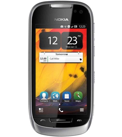 Nokia 701 Light Silver