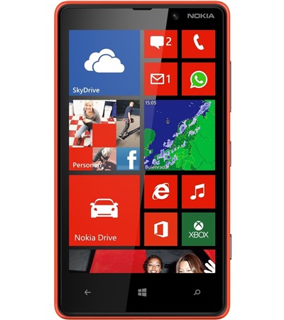 Nokia Lumia 820 Red