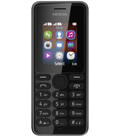 Nokia 108 Black Dual-SIM